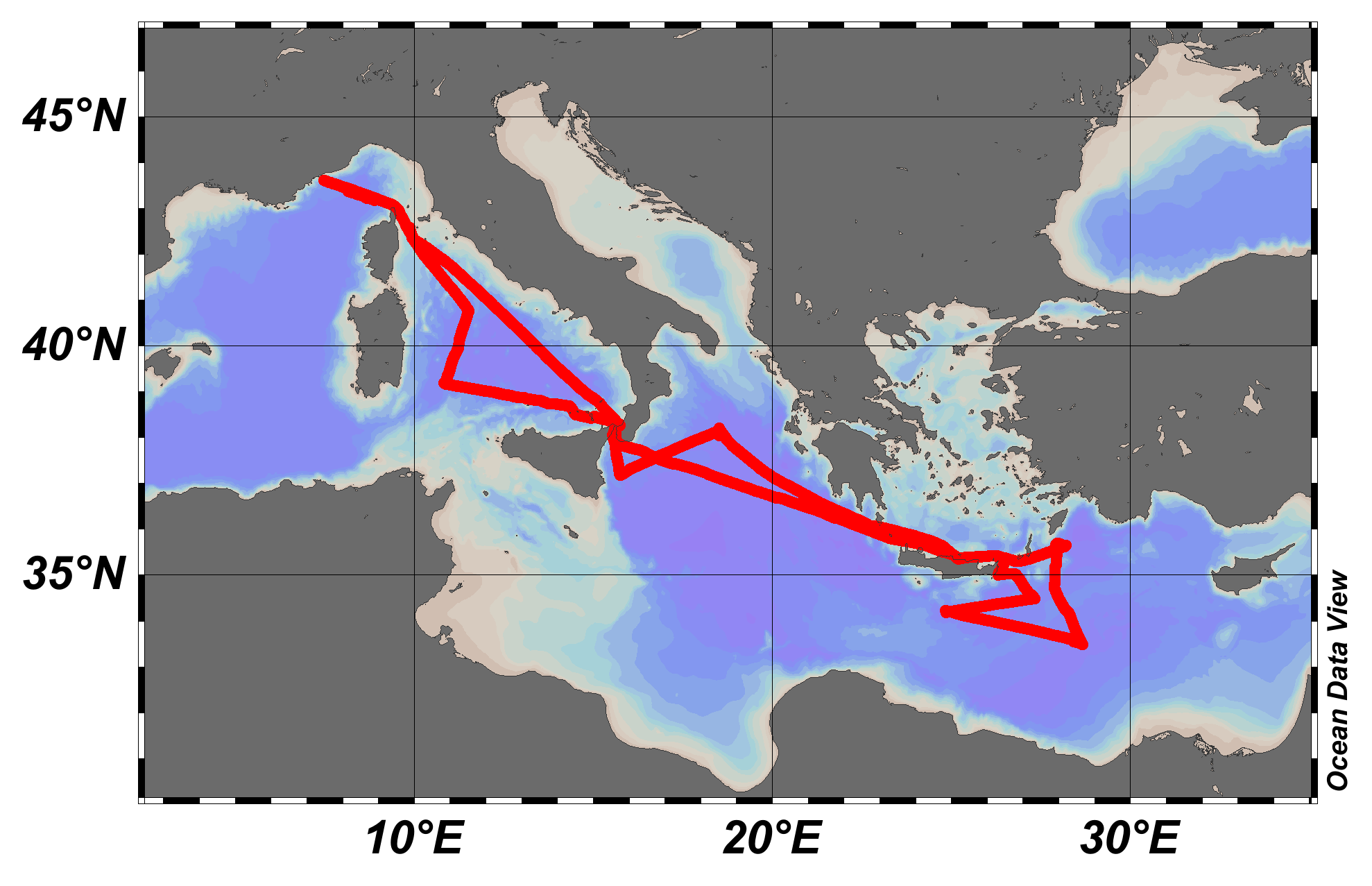 cruise ship tracker mediterranean