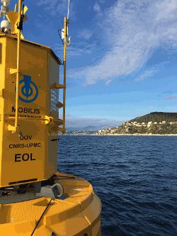 EOL buoy at the entrance of Villefranche's Bay.